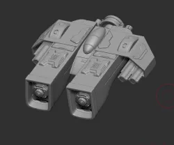 A simple space ship