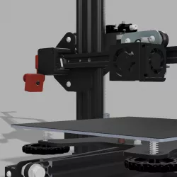 Adjustable Pi Camera V2 Holder for Ender 3