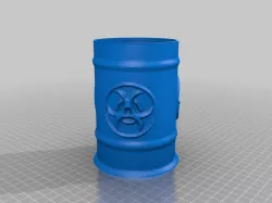Bio-Waste Barrel Box