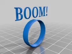 BOOM! ring