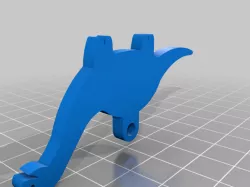 Brontosaurus Keychain