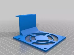 Creality CR-10 Controller Board 80mm Fan Conversion