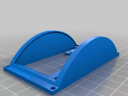 Curved Flight Simulator Gauge Double