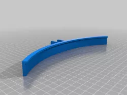 Curved LED panel