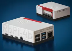 Custom Raspberry Pi 4 b Case for 30mm Fan