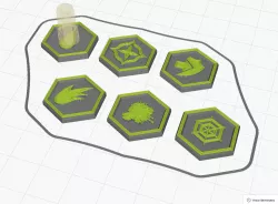 Dark Souls The Board Game - Condition Tokens