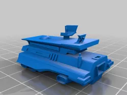 Definite Tryer (Space Transport) (2000AD / Ace Trucking Co) scaled for Firefly boardgame