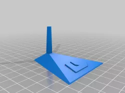 Descent model stand
