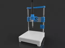 Device for installing thread inserts