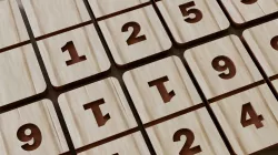 Dominoes Tiles, Laser Cut
