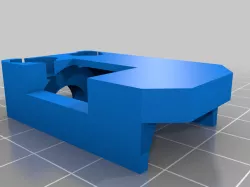 E3D V6 X carriage for Tevo Tornado Remix / Tevo Tornado  E3D V6 için X Ekseni Taşıyıcısı
