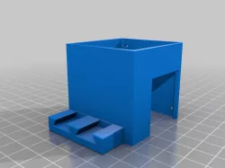 Ender 3 hotend cover with ABL + 80mm fan adapter