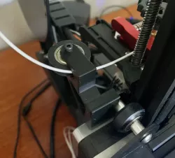 Ender 3 Rear Spool Mount - Outside Mount Roller