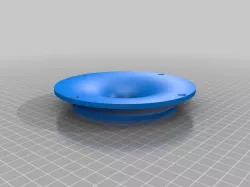 Exponential Waveguide for 25mm Tweeters