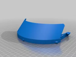 Face Shield (USA 3 hole with forehead covering)