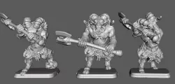 HeroQuet Beastmen double handed axe
