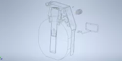 K413 Grenade 세열수류탄