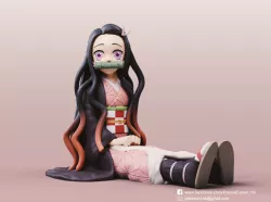 Kamado Nezuko(Kimetsu no Yaiba)