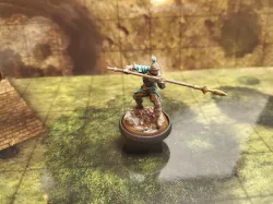 Kings of War Hero Infantry Stand Base for 25mm Round Base Miniatures