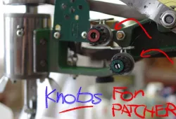 Knobs for chinese cobbler patcher shoe repair machine