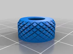 Knurled Knob for M6 lock nut