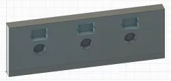 Lightsaber LED and Battery Holder v2