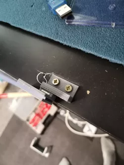 Magnet holder Ikea Lack door