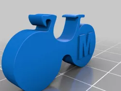 Magnetic race bib holder (ferma numero di gara magnetico per ciclismo)