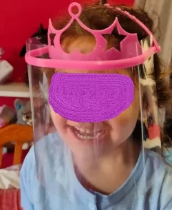 Mascara infantil Face Shield for Children COVID-19