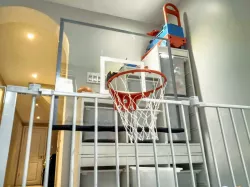 Mini-Basketball Net for Regalo Super-Wide Baby Gate/Yard