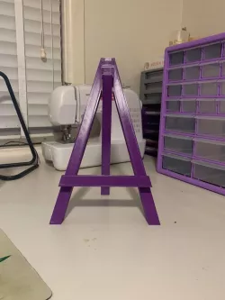Mini caballete easel - less support
