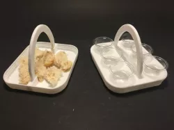 Mini Sacrament tray with removable handle