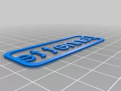 My Customized Custiomizable Name Tag.
