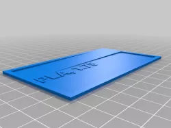 My Customized Filament Swatch System - Swatches