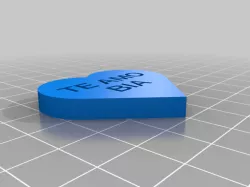 My Customized Message Heart