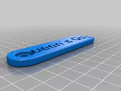 My Customized Personalized Key ChainQueen,sQuQueenad