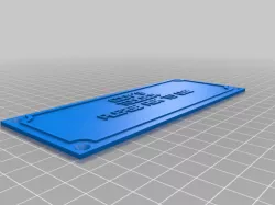 My Customized Simple Name Sign