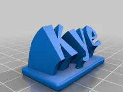 My Customized Sweeping Name Kye PlatePlate remix