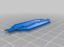 NobyMy Customized Nameplate