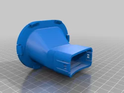 Oceanreef Snorkel mask adaptor, snap version