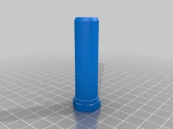 Open 3D Fountain Pen hex nut cap