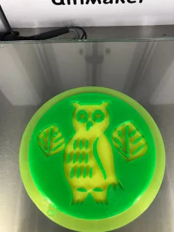 Owl drinkcoaster