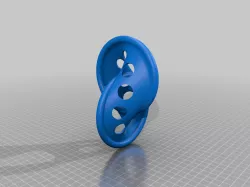 Perforated anti oloid