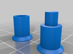 'Printable Hand Vice' handle easy print + No melt 2 piece rivets