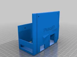 Prusa i3 MK2 PSU Cover NO DRILL REMAKE