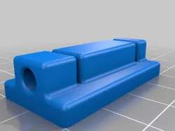 PTFE OD 4mm L 25.9mm cutting tool for BQ DDG extruder (Hephestos 2 & WitBox 2)