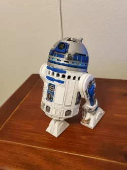 R2D2 and R6 Astromech Echo Dot Stand