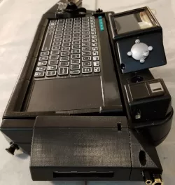 Raspberry Pi Cyberdeck Keytar Case Mod Hub Interface