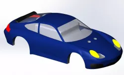 RC Car Porsche shell body
