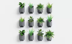Ruby - Indoor and Outdoor Wall Hanging Planter